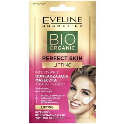 Eveline Cosmetics Perfect Skin Bio Bakuchiol - Nawilżająca maseczka do twarzy - 8ml Eveline Cosmetics Perfect Skin Bio Bakuchiol - Nawilżająca maseczka do twarzy - 8ml