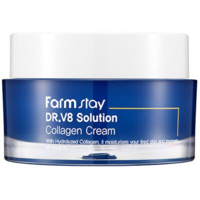 FARM STAY - Dr. V8 Solution Collagen Cream - 50 ml - kolagen morski - Cream FARM STAY - Dr. V8 Solution Collagen Cream - 50 ml - kolagen morski - Cream