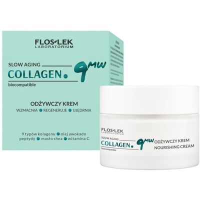 Floslek Collagen.9MW odżywczy krem do twarzy 50ml Floslek Collagen.9MW odżywczy krem do twarzy 50ml