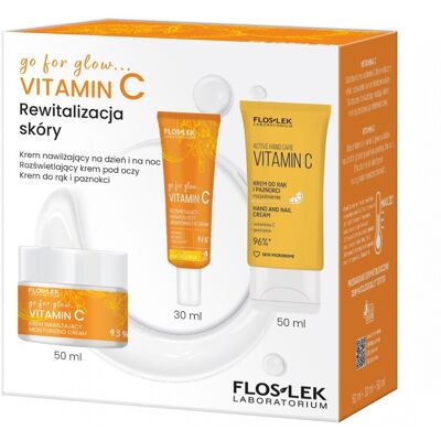 Zestaw Prezentowy Vitamin C od FlosLek Laboratorium - odświeżenie skóry Zestaw Prezentowy Vitamin C od FlosLek Laboratorium - odświeżenie skóry
