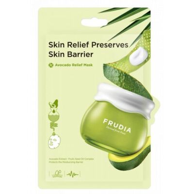Frudia, Delivered From Fruit, Awokado, Ulga w stresie, Maseczka na twarz, Dla twarzy, 20 ml Frudia, Delivered From Fruit, Awokado, Ulga w stresie, Maseczka na twarz, Dla twarzy, 20 ml