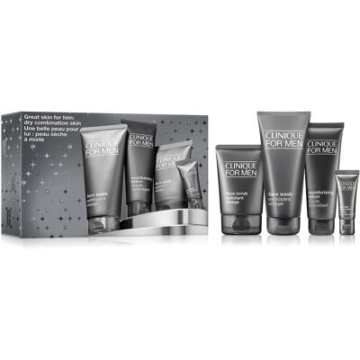 Great Skin For Him Zestaw Żel Do Mycia Twarzy 200ml + Peeling Do Twarzy 100ml + Przeciwstarzeniowy Krem Pod Oczy 15ml + Emulsja Nawilżająca Do Twarz.. Great Skin For Him Zestaw Żel Do Mycia Twarzy 200ml + Peeling Do Twarzy 100ml + Przeciwstarzeniowy Krem Pod Oczy 15ml + Emulsja Nawilżająca Do Twarz..