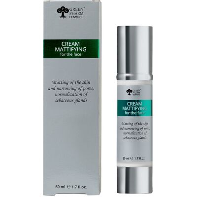 Green Pharm Cosmetic Matujący krem do twarzy 50ml Green Pharm Cosmetic Matujący krem do twarzy 50ml