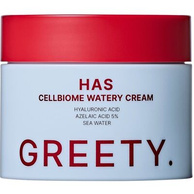 GREETY - HAS CELLBIOME WATERY CREAM, 100ml krem nawilżająco-kojący GREETY - HAS CELLBIOME WATERY CREAM, 100ml krem nawilżająco-kojący