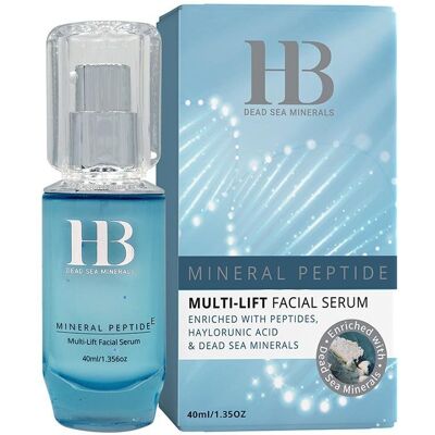 H&B,; Liftingujące serum do twarzy z peptydami i kwasem hialuronowym, 40ml H&B,; Liftingujące serum do twarzy z peptydami i kwasem hialuronowym, 40ml