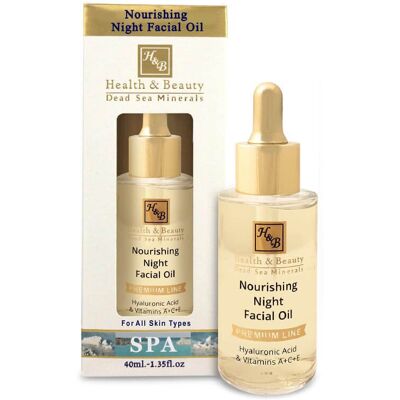 H&B,; odżywczy olejek-serum na noc do pielęgnacji twarzy, 40 ml H&B,; odżywczy olejek-serum na noc do pielęgnacji twarzy, 40 ml