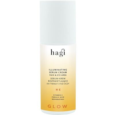 Hagi, Glow serum-krem rozświetlające do twarzy i pod oczy 30ml Hagi, Glow serum-krem rozświetlające do twarzy i pod oczy 30ml