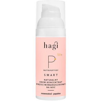 Hagi Cosmetics Smart P Krem na noc z peptydami Hagi Cosmetics Smart P Krem na noc z peptydami