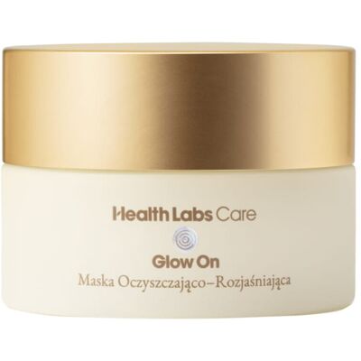 Health Labs Care, Glow On, Maska oczyszczająco-rozświetlająca, 50 ml Health Labs Care, Glow On, Maska oczyszczająco-rozświetlająca, 50 ml