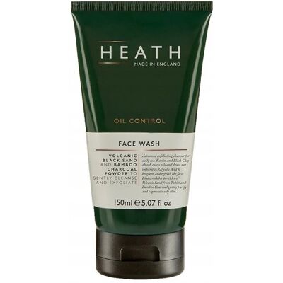 HEATH Men żel do mycia twarzy peelingujący Oil Control Face Wash 150ml HEATH Men żel do mycia twarzy peelingujący Oil Control Face Wash 150ml