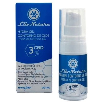 Hydra Gel Contour Eye, Lliv Nature, 3% Cbd, 15 Ml Hydra Gel Contour Eye, Lliv Nature, 3% Cbd, 15 Ml