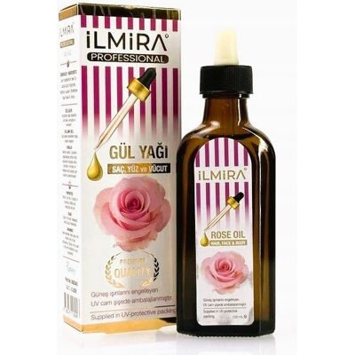 ILMIRA Gul Yagi Olejek z Róży Serum Regeneracja Twarz Włosy Paznokcie 100ml ILMIRA Gul Yagi Olejek z Róży Serum Regeneracja Twarz Włosy Paznokcie 100ml