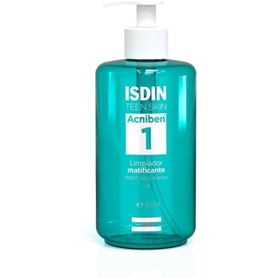 Isdin Acniben Matujący Żel Oczyszczający - 400 ml Isdin Acniben Matujący Żel Oczyszczający - 400 ml