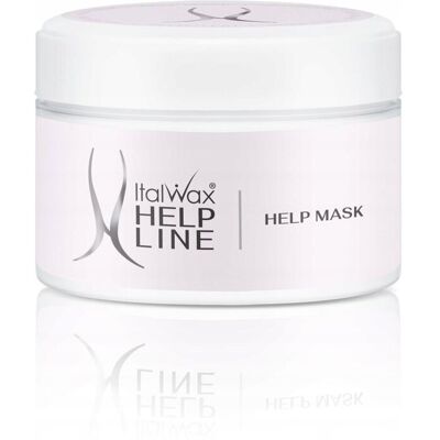 ItalWax Help Line Help Mask Regenerująca i łagodząca maska S.O.S po depilacji 250g ItalWax Help Line Help Mask Regenerująca i łagodząca maska S.O.S po depilacji 250g