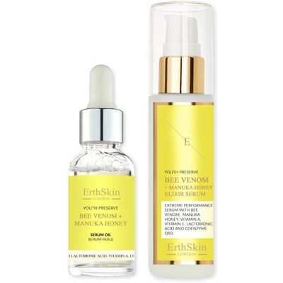 Jad Pszczeli + Eliksir Miodu Manuka Serum + Olejek Serum Jad Pszczeli + Eliksir Miodu Manuka Serum + Olejek Serum