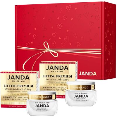 JANDA Zestaw Lifting Premium dzień+noc w pudełku prezentowym JANDA Zestaw Lifting Premium dzień+noc w pudełku prezentowym