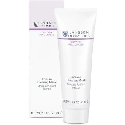 Janssen Cosmetics, Intense Clearing, Maska Oczyszczająca Do Skóry Tłustej, 75ml Janssen Cosmetics, Intense Clearing, Maska Oczyszczająca Do Skóry Tłustej, 75ml