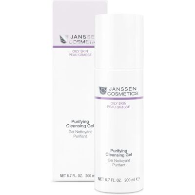 Janssen Purifying Cleansing Gel, Żel Myjący Do Skóry Tłustej, 200ml Janssen Purifying Cleansing Gel, Żel Myjący Do Skóry Tłustej, 200ml
