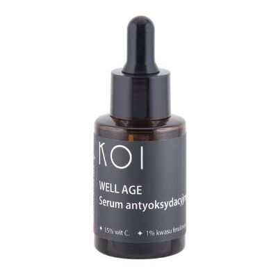 KOI Cosmetics, WELL AGE Serum antyoksydacyjne z kwasem ferulowym, 30ml KOI Cosmetics, WELL AGE Serum antyoksydacyjne z kwasem ferulowym, 30ml