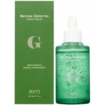 KOREA! Jigott Serum z zieloną herbatą nawilżająco - łagodzące 50ml KOREA! Jigott Serum z zieloną herbatą nawilżająco - łagodzące 50ml