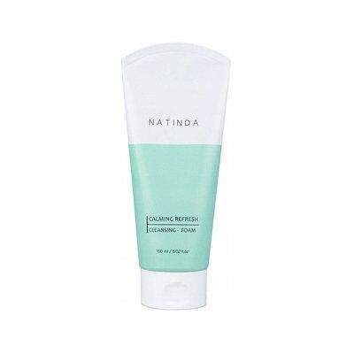 Koreańska pianka do mycia twarzy NATINDA Calming Refresh 150 ml wrażliwa Koreańska pianka do mycia twarzy NATINDA Calming Refresh 150 ml wrażliwa