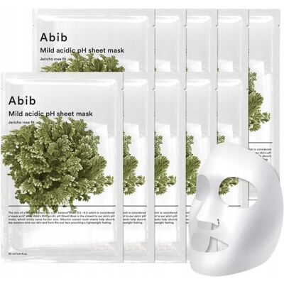 Koreańskie Maseczki Abib Mild Acidic PH Jericho Rose Fit Nawilżające 10 szt Koreańskie Maseczki Abib Mild Acidic PH Jericho Rose Fit Nawilżające 10 szt