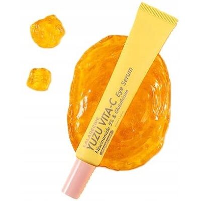Koreańskie SERUM ROZJAŚNIAJĄCE SERUM POD OCZY Z WITAMINĄ C LALA RECIPE YUZU Koreańskie SERUM ROZJAŚNIAJĄCE SERUM POD OCZY Z WITAMINĄ C LALA RECIPE YUZU