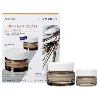 KORRES black pine 4D czarna sosna na dzień cera sucha + sleeping facial krem na noc 15ml KORRES black pine 4D czarna sosna na dzień cera sucha + sleeping facial krem na noc 15ml