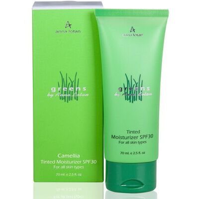 ANNA LOTAN Greens Camellia Tinted Day Cream SPF30 - Krem dzienny ANNA LOTAN Greens Camellia Tinted Day Cream SPF30 - Krem dzienny