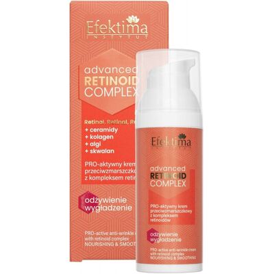 Krem do twarzy Efektima krem przeciwzmarszczkowy Advanced Retinoid Complex Krem do twarzy Efektima krem przeciwzmarszczkowy Advanced Retinoid Complex