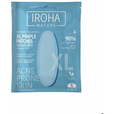 Iroha XL Skórny plaster - Redukuje zaczerwienienie, pryszcze - Plaster na trądzik i zaczerwienienie Iroha XL Skórny plaster - Redukuje zaczerwienienie, pryszcze - Plaster na trądzik i zaczerwienienie