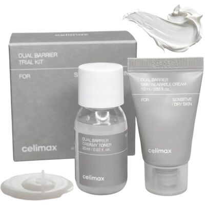 Krem i Tonik zestaw dla skóry Suchej Nawilża Celimax Dual Barrier 20ml+10ml Krem i Tonik zestaw dla skóry Suchej Nawilża Celimax Dual Barrier 20ml+10ml