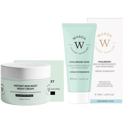 Krem na noc Instant Skin Reset 50 ml + krem Skin Hydration Boost 50 ml Krem na noc Instant Skin Reset 50 ml + krem Skin Hydration Boost 50 ml