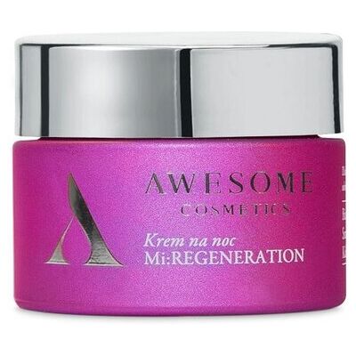 Krem Nocny Awesome Cosmetics - Odmłodzenie - 50ml Krem Nocny Awesome Cosmetics - Odmłodzenie - 50ml