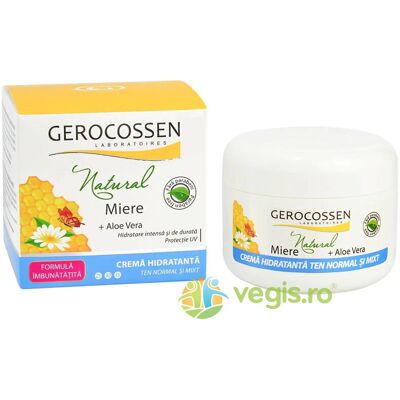 Krem Nawilżający z Miodem + Aloesem do Naturalnie Suchej Skóry 100ml Krem Nawilżający z Miodem + Aloesem do Naturalnie Suchej Skóry 100ml