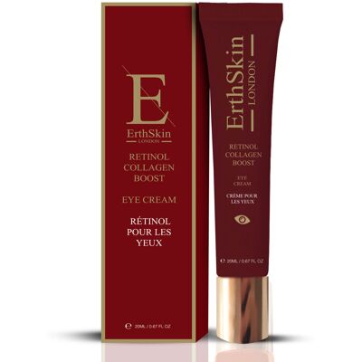 Erthskin London Retinol Collagen Boost Krem pod Oczy - Anti-Aging dla Wrażliwego Obszaru Erthskin London Retinol Collagen Boost Krem pod Oczy - Anti-Aging dla Wrażliwego Obszaru