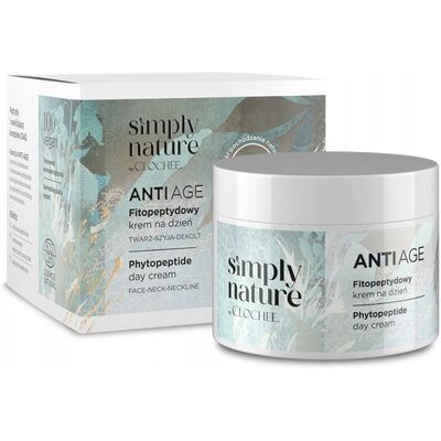 Krem przeciwstarzeniowy do twarzy Clochee Simply Nature na dzień 100 ml Krem przeciwstarzeniowy do twarzy Clochee Simply Nature na dzień 100 ml