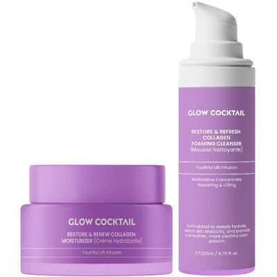 Krem Restore & Renew 50 ml + pianka oczyszczająca Restore & Refresh 200 ml Krem Restore & Renew 50 ml + pianka oczyszczająca Restore & Refresh 200 ml