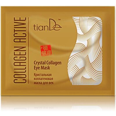 Kryształowa maska kolagenowa na powieki COLLAGEN ACTIVE 1 szt./5 g TIANDE Kryształowa maska kolagenowa na powieki COLLAGEN ACTIVE 1 szt./5 g TIANDE