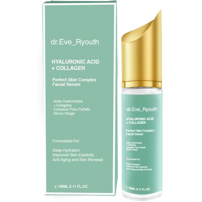 Kwas hialuronowy + kolagen – serum do twarzy 60ml Kwas hialuronowy + kolagen – serum do twarzy 60ml