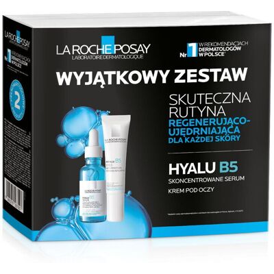 Zestaw do pielęgnacji skóry Hyalu B5 od La Roche Posay Zestaw do pielęgnacji skóry Hyalu B5 od La Roche Posay