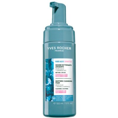 Łagodząca pianka oczyszczająca z mikroalgą YVES ROCHER 150 ml Łagodząca pianka oczyszczająca z mikroalgą YVES ROCHER 150 ml
