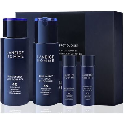 LANEIGE – Zestaw Blue Energy Duo: Tonik Do Twarzy 180 ml + 25 ml + Esencja w Lotionie 125 ml + 25 ml LANEIGE – Zestaw Blue Energy Duo: Tonik Do Twarzy 180 ml + 25 ml + Esencja w Lotionie 125 ml + 25 ml