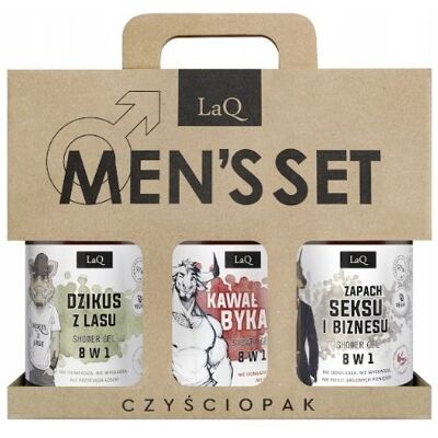 Laq Zestaw Czyściopak Męski Dzik, Byk, Doberman Laq Zestaw Czyściopak Męski Dzik, Byk, Doberman