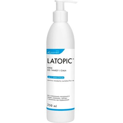 Latopic, krem do twarzy i ciała, 250 ml Latopic, krem do twarzy i ciała, 250 ml