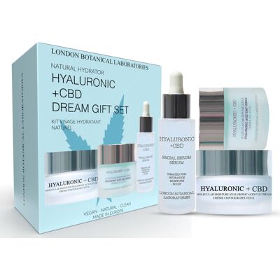 LBL- Zestaw prezentowy marzeń z kwasem hialuronowym i CBD (serum + krem nawilżający + krem pod oczy) LBL- Zestaw prezentowy marzeń z kwasem hialuronowym i CBD (serum + krem nawilżający + krem pod oczy)