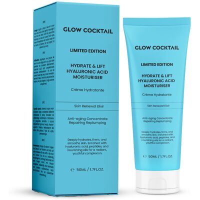 Limitowany krem nawilżający z kwasem hialuronowym 50ml Limitowany krem nawilżający z kwasem hialuronowym 50ml