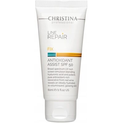 Christina, Line Repair Fix, Antioxidant Assist SPF-50, Lotion antyoksydacyjny z SPF-50, 60 ml Christina, Line Repair Fix, Antioxidant Assist SPF-50, Lotion antyoksydacyjny z SPF-50, 60 ml