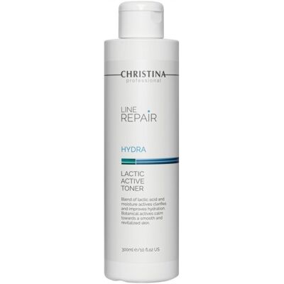 Christina, Line Repair Hydra, Lactic Active Toner, Tonik z kwasem mlekowym, 300 ml Christina, Line Repair Hydra, Lactic Active Toner, Tonik z kwasem mlekowym, 300 ml