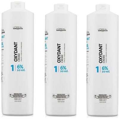 Loreal Oxydant Krem 6% 3x1000 Ml Zestaw Loreal Oxydant Krem 6% 3x1000 Ml Zestaw